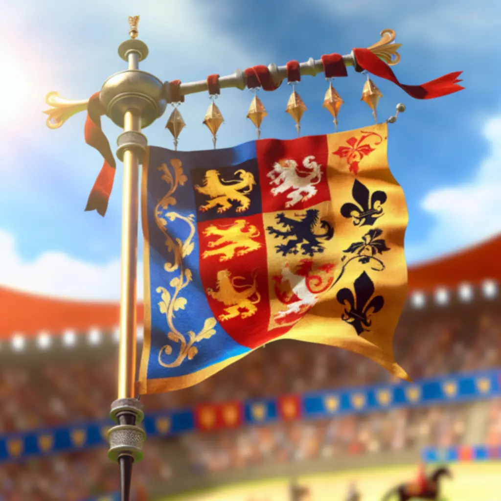 Karta Heraldyka – Chorągiew z herbem